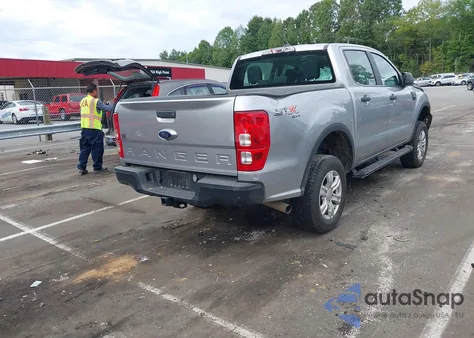 2021 Ford Ranger Xl z USA, uszkodzony, nr VIN 1FTER4FH6MLD20699